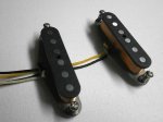 画像3: Classic Mustang / Guitar Pickup SET / A5 Vintage Fits Fender GrayBottom HandWound by Q pickups Duo Sonic (3)