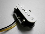 画像2: Telecaster Bridge COIL TAPPED Pickup Hand Wound Alnico 2 Fits Fender Vintage Hot by Q pickups (2)