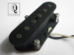 画像1: Telecaster Broadcaster Nocaster Esquire A2 Bridge Hand Wound Fits Fender by Q Pickups (1)