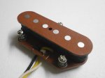 画像2: Telecaster HOT Bridge Coil Tapped Pickup Hand Wound A3/4 Fits Fender Vintage by Q pickups (2)