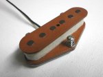 画像4: Telecaster 9kOhm Bridge RED Pickup Hand Wound A3 Fits Fender by Q pickups (4)