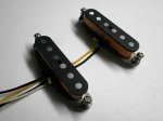 画像2: Classic Mustang / Guitar Pickup SET / A5 Vintage Fits Fender GrayBottom HandWound by Q pickups Duo Sonic (2)