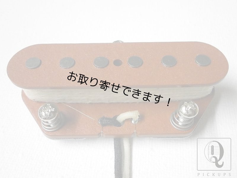 画像1: Telecaster 9kOhm Bridge RED Pickup Hand Wound A3 Fits Fender by Q pickups (1)