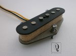 画像1: Coil Tap Telecaster Guitar Bridge Pickup Hand Wound Alnico 2 Fender Vintage Hot by Q pickups (1)