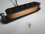 画像1: Classic Stratocaster Pickup Alnico 5 BRIDGE NECK Hand Wound by Q pickups Strat Fits Fender Squire (1)