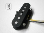 画像1: Telecaster 15k Bridge COIL TAPPED Pickup Hand Wound Alnico 5 Fits Fender Vintage by Q pickups (1)