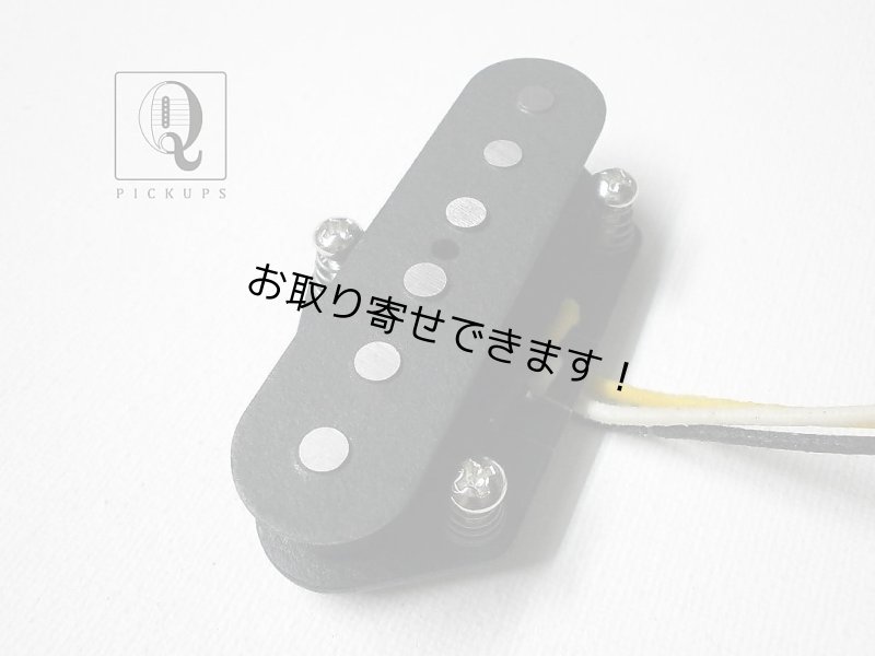 画像1: Telecaster 15k Bridge COIL TAPPED Pickup Hand Wound Alnico 5 Fits Fender Vintage by Q pickups (1)