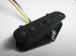 画像2: Telecaster 15k Bridge COIL TAPPED Pickup Hand Wound Alnico 5 Fits Fender Vintage by Q pickups (2)