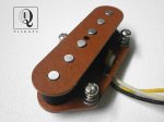 画像1: Telecaster Bridge Coil Tapped Pickup Hand Wound A2/5 Fits Fender Vintage Hot by Q pickups (1)