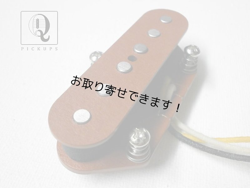 画像1: Telecaster Bridge Coil Tapped Pickup Hand Wound A2/5 Fits Fender Vintage Hot by Q pickups (1)