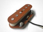 画像2: Telecaster 9kOhm Bridge RED Pickup Hand Wound A3 Fits Fender by Q pickups (2)