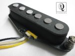 画像1: Stratocaster Coil Tap Pickup HOT.250" Quarter Pound Alnico 5 Custom Hand Wound by Q pickups (1)