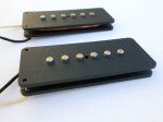 画像1: Jazzmaster A5 Pickups / Bridge Neck Vintage / Hand Wound Classic Custom Fender by Q pickups (1)