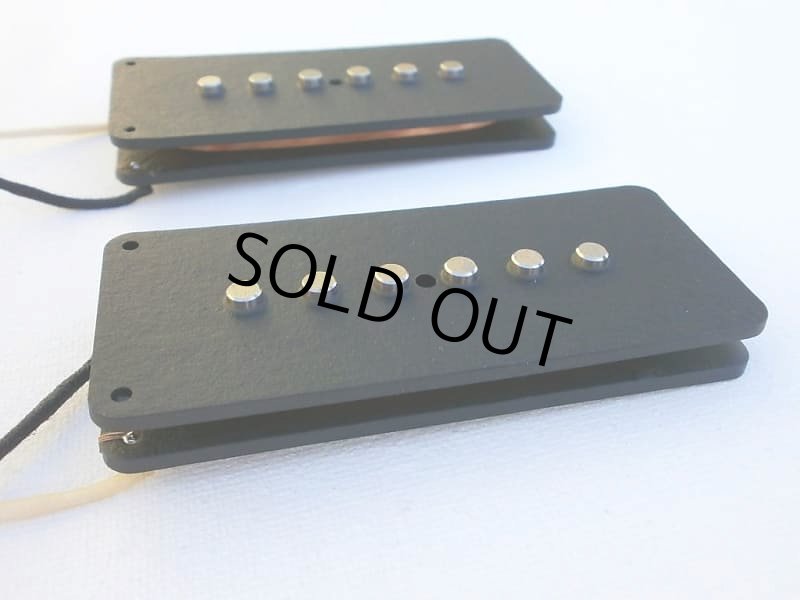 画像1: Jazzmaster A5 Pickups / Bridge Neck Vintage / Hand Wound Classic Custom Fender by Q pickups (1)