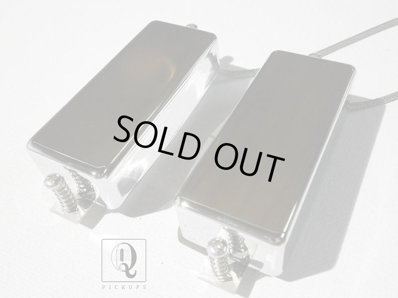 画像1: FIREBIRD Pickups SET 2pcs Vintage Correct Mini Humbucker Chrome Gibson by Q pickups (1)