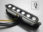 画像1: Telecaster HOT Tele A2/5 Pickup Quarter Pound Open Cover .250" Magnets HandWound by Q pickups (1)