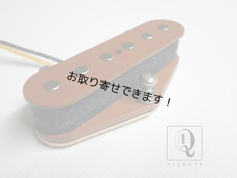 画像1: Telecaster Broadcaster / Nocaster Esquire A2/5 Bridge Hand Wound Fits Fender by Q pickups (1)