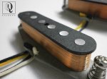 画像1: Classic Mustang / Guitar Pickup SET / A5 Vintage Fits Fender GrayBottom HandWound by Q pickups Duo Sonic (1)