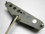 画像3: Telecaster Pickup Neck .250" QUARTER POUND Hand Wound Grey Fits Fender Guitar Nocaster Broadcaster (3)