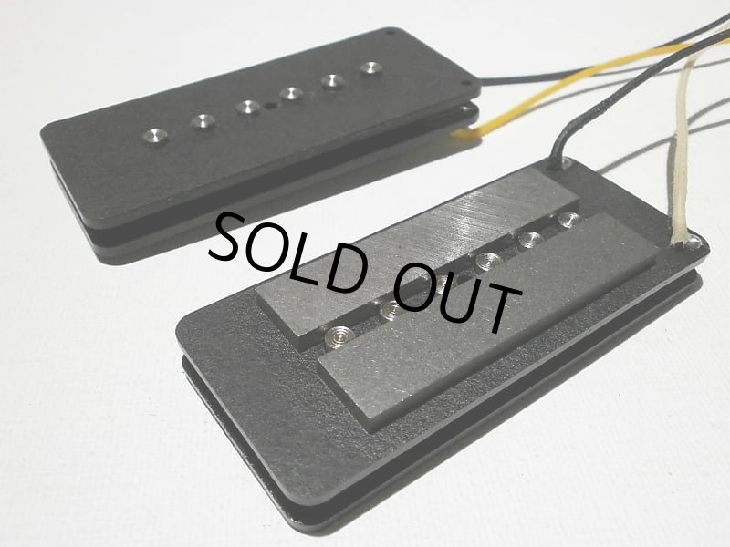 画像6: Jazzmaster HYBRID Guitar Pickups SET A5 P90 / Humbucker Hand Wound Fender FAT by Q pickups (6)