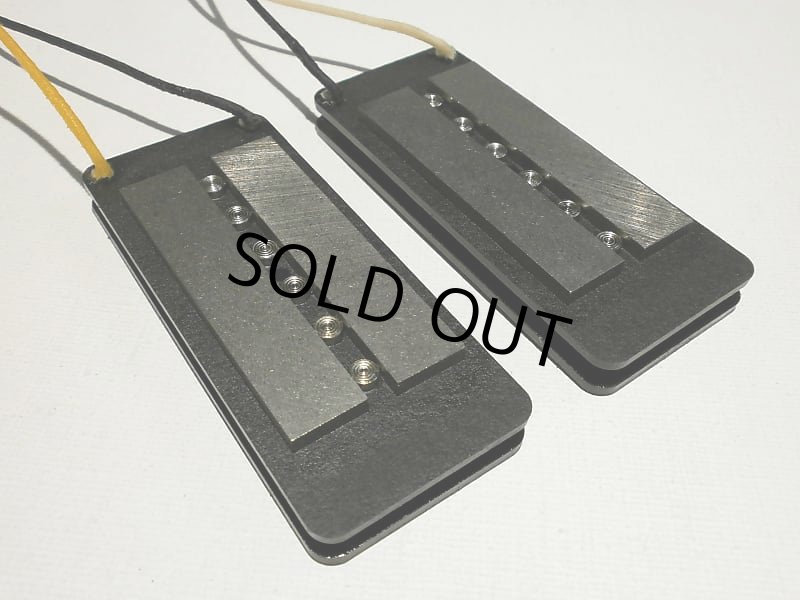 画像2: Jazzmaster HYBRID Guitar Pickups SET A5 P90 / Humbucker Hand Wound Fender FAT by Q pickups (2)