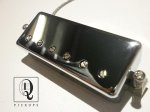 画像1: Mini Humbucker Pickup Vintage Correct Nickel Deluxe Gibson Hand Wound by Q pickups (1)