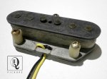 画像1: Telecaster Bridge Pickup Relic 69 Aged Tele 1969 Vintage Correct Hand Wound by Q pickups (1)