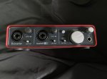 画像2: Focusrite フォーカスライト/Scarlett 2i2 G2 USB 2.0 Type C オーディオ・インターフェース (2)