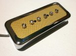 画像8: FOIL P90 Soap Bar Pickup SET Bridge and Neck Gold Chrome Electric Custom Guitar by Q pickups (8)