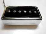 画像3: Humbucker Sized P90 Pickup Open cover Hand Wound PAF Size Single Coil Q Bridge Neck by Q pickups (3)