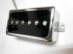 画像4: Humbucker Sized P90 Pickup Open cover Hand Wound PAF Size Single Coil Q Bridge Neck by Q pickups (4)