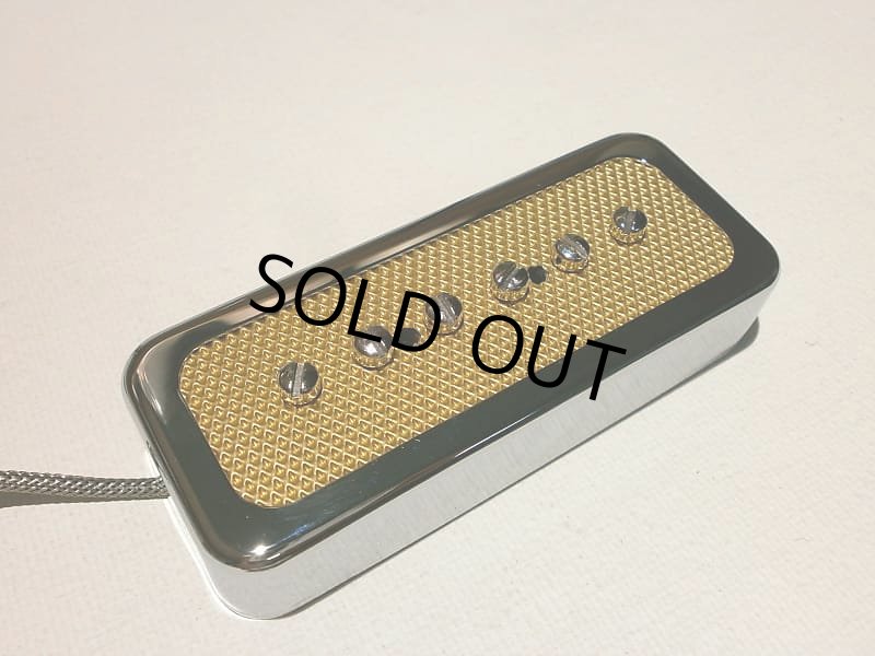 画像6: FOIL P90 Soap Bar Pickup Q Custom Shop Gold Chrome Electric Guitar Fits Gibson by Q pickups LP SG (6)