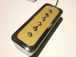 画像3: FOIL P90 Soap Bar Pickup SET Bridge and Neck Gold Chrome Electric Custom Guitar by Q pickups (3)