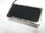 画像3: Q pickups CHROME Open Cover BLACK FOIL Humbucker PAF Guitar Pickup Hand Wound (3)