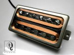 画像1: Q pickups TRANSPARENT BOBBIN Open RAW Cover Humbucker PAF Guitar Pickup Hand Wound By Q Pickups (1)