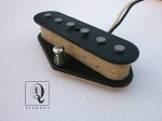 画像1: Telecaster Broadcaster Nocaster A5 Bridge 50's Hand Wound Fits Fender by Q pickups (1)