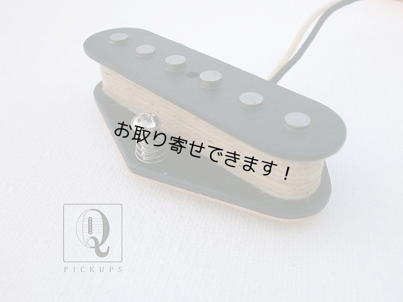 画像1: Telecaster Broadcaster Nocaster A5 Bridge 50's Hand Wound Fits Fender by Q pickups (1)