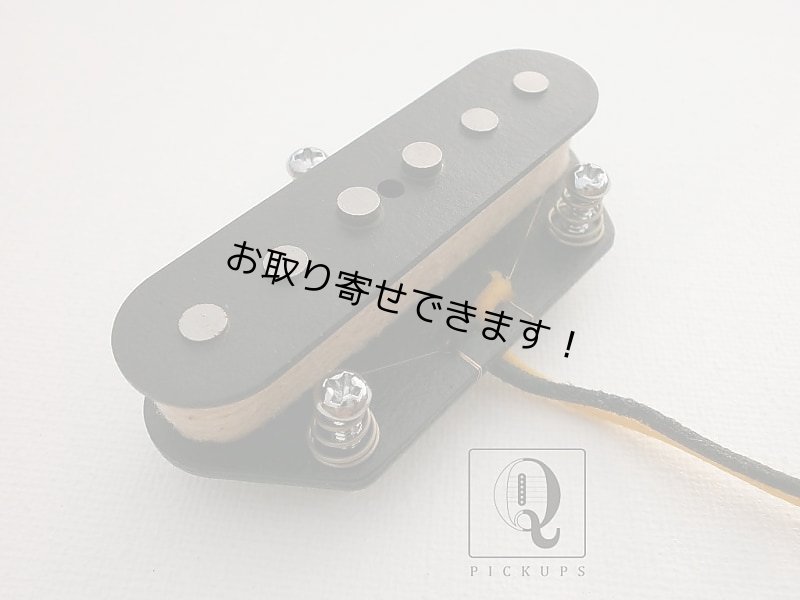 画像1: Telecaster Guitar Bridge Pickup 13,2kOhm Hand Wound ALNICO 5 Fits Fender Vintage Hot by Q pickups (1)