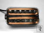 画像1: Q pickups TRANSPARENT BOBBIN Humbucker PAF Guitar Pickup Hand Wound By Q Pickups (1)