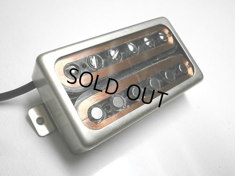 画像2: Q pickups TRANSPARENT BOBBIN Open RAW Cover Humbucker PAF Guitar Pickup Hand Wound By Q Pickups (2)