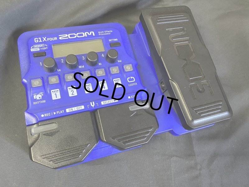画像1: ZOOM / G1X FOUR イケベ 限定カラー“Royal Blue” （中古品） (1)
