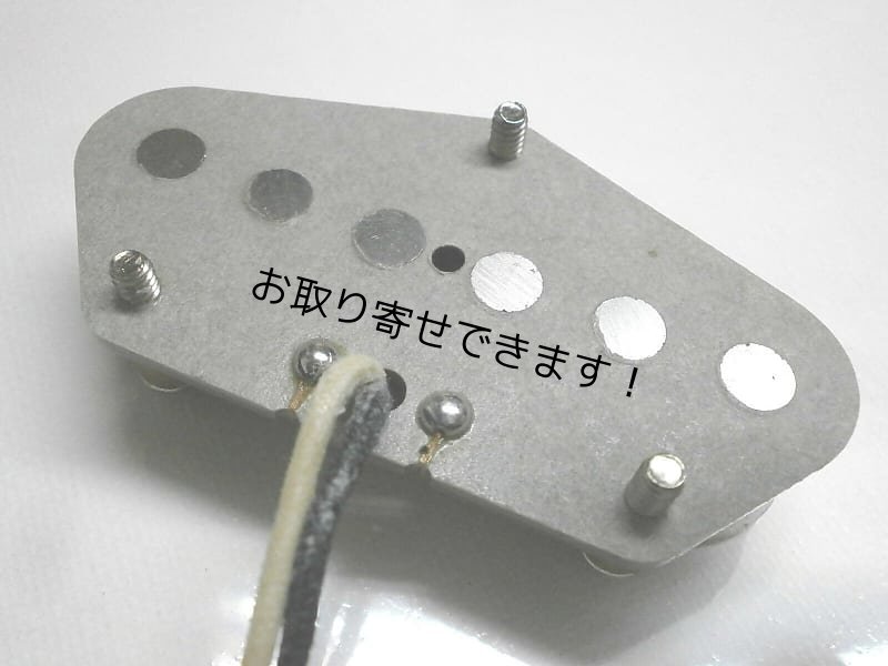 画像2: Telecaster Pickup Bridge .250" QUARTER POUND HandWound White Fits Fender Guitar Nocaster Broadcaster (2)
