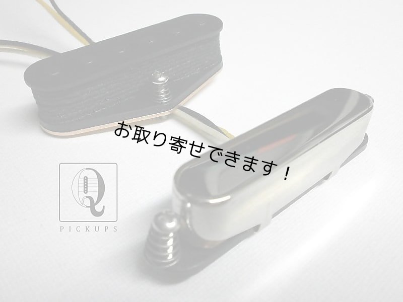 画像1: Coil Tapped Telecaster / Custom Classic Pickups SET HandWound Fits / Fender by Q pickups (1)