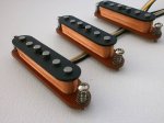 画像2: Stratocaster A2 Pickups SET / Hand Wound Fits Fender / by Q pickups Squire Coil Tap BRIDGE Strat (2)