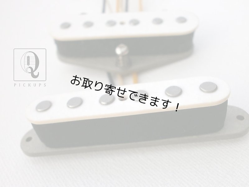 画像1: Telecaster 2 X Coil Tapped A2 and A5 HOT Pickups SET Hand Wound Fits Fender by Q pickups Tele (1)