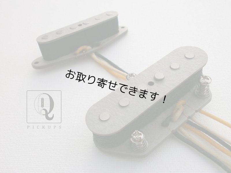 画像1: Telecaster Coil Tap A2 A5 HOT Pickups SET Custom Hand Wound Fits Fender by Q pickups (1)