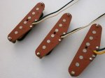 画像4: Stratocaster A2 Pickups SET / Hand Wound Fits Fender / by Q pickups Squire Coil Tap BRIDGE Strat (4)