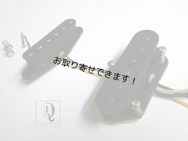 画像1: Telecaster Broadcaster GUITAR Pickups SET Bridge A2 Neck A5 Hand Wound Fits Fender by Q pickups (1)