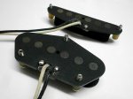 画像10: Telecaster Pickups SET .250" QUARTER POUND Hand Wound Black Fits Fender Guitar Esquire Broadcaster (10)