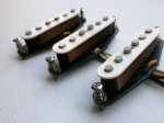 画像2: Stratocaster Alnico 3 Custom Pickups Set Fits Fender Vintage Hendrix Mojo by Q pickups Strat 新品 (2)